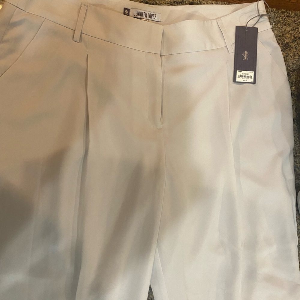 Jennifer Lopez Light Beige Trousers